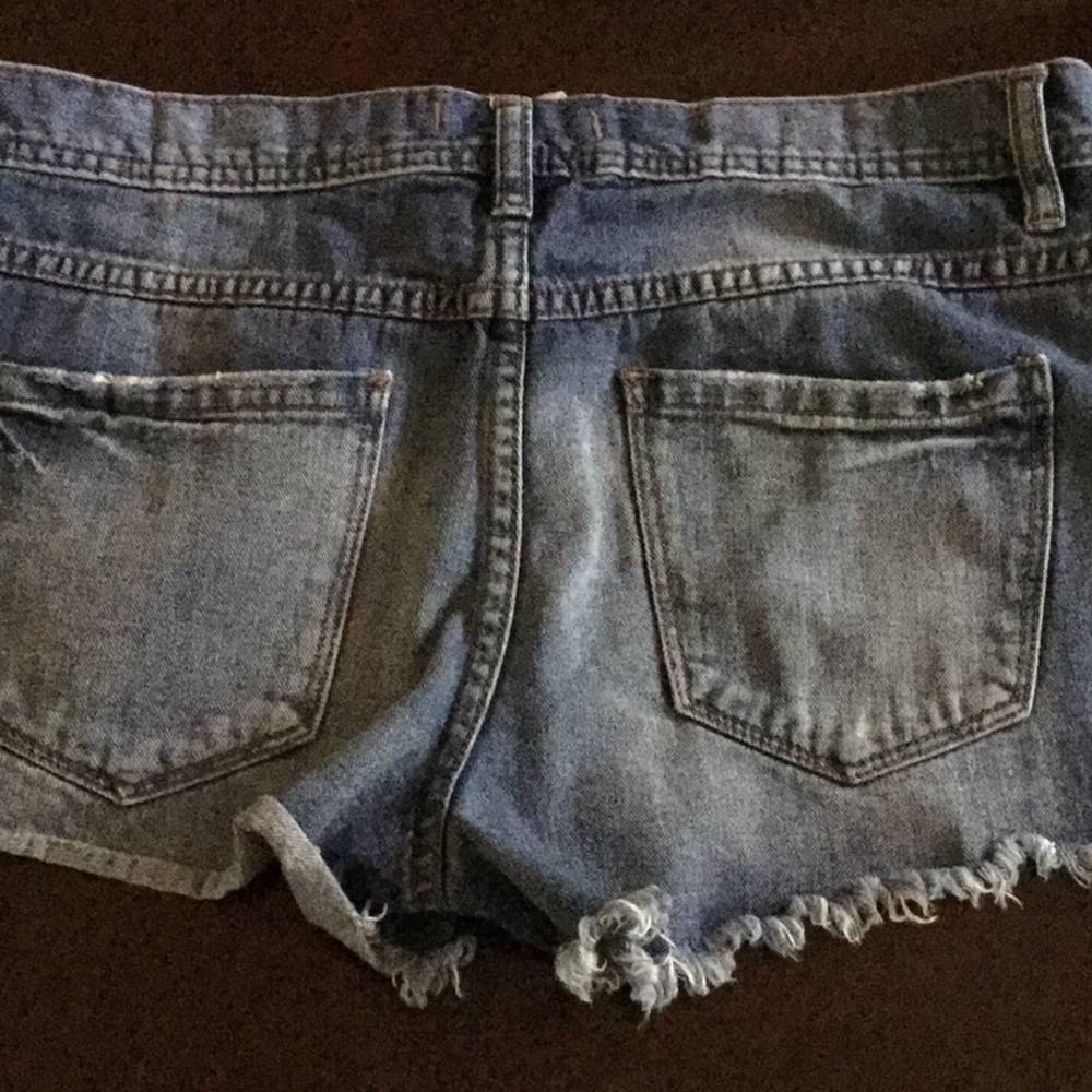 Free People Jean Shorts